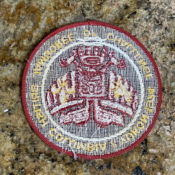 Boy Scout Patch 1974 British Columbia Yukon Jamboree Event Badge First Nations - Picture 3 of 4